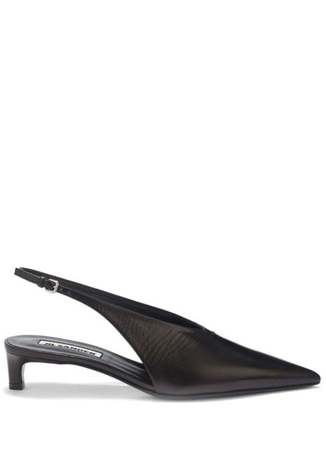 Decollete con cinturino posteriore in nero Jil sander - donna JIL SANDER | J15WP0128P4864001